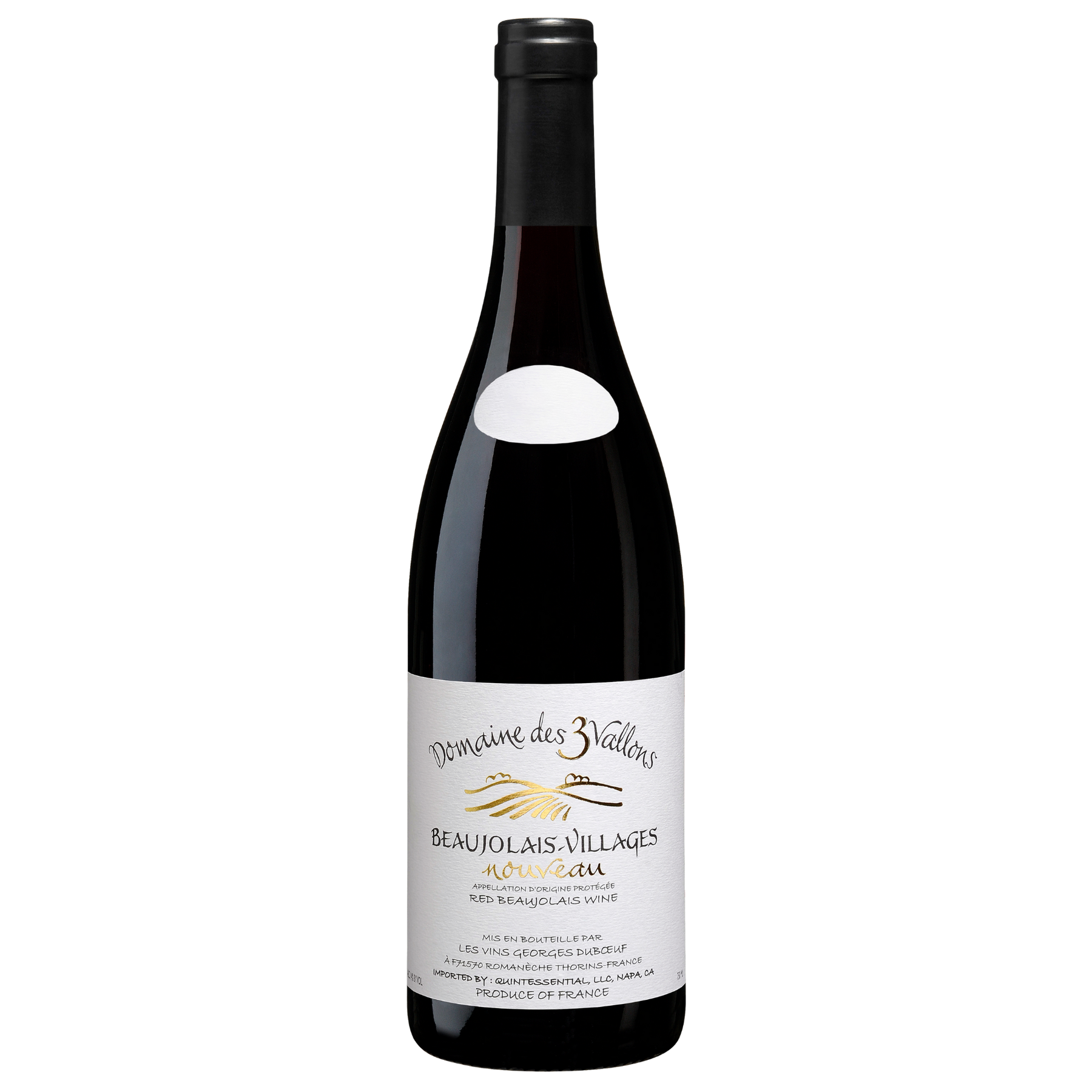 2024 Domaine des Trois Vallons Beaujolais Nouveau Family Wineries Direct