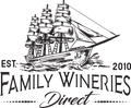 Family Wineries Direct logo in black