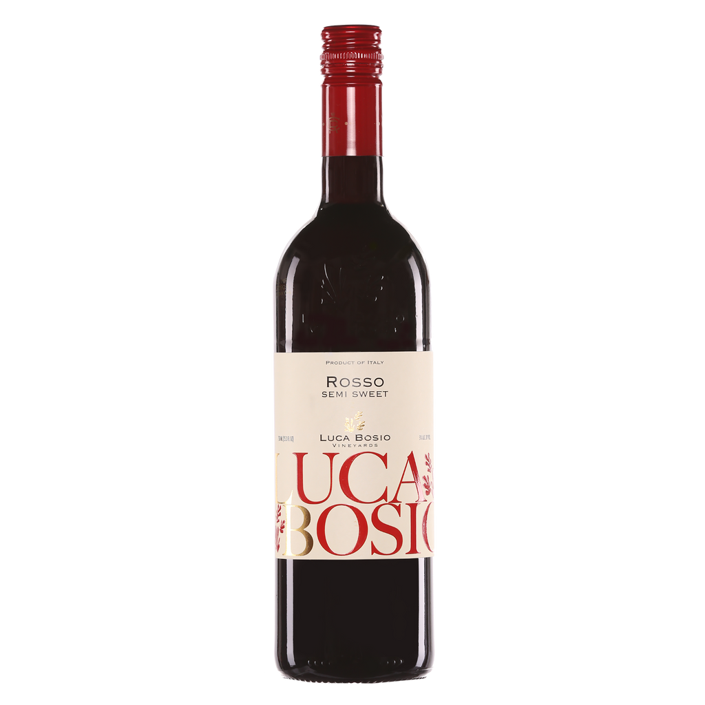 Luca Bosio Rosso Semi Sweet | Family Wineries Direct
