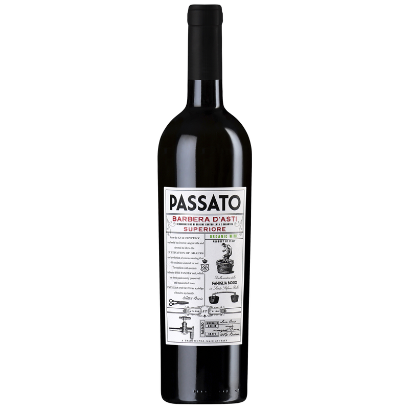 2020 Passato Barbera d’Asti Made with Organic Grapes