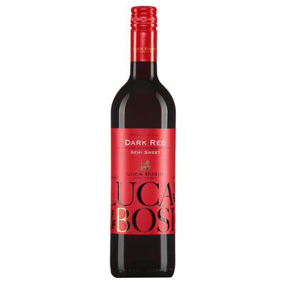 Luca Bosio Dark Red Semi Sweet - Family Wineries Direct